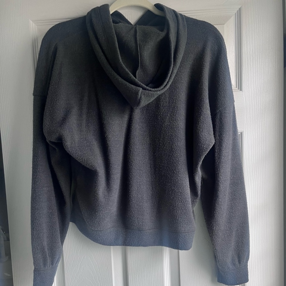 Abercrombie & Fitch hoodie “soft and cozy” collection in dark gray